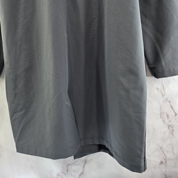 Betabrand Jacket Womens XL Gray Travel Long Unstructured Blazer Stretch - Picture 9 of 14